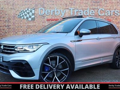 Silver Used 2021 VW Tiguan R SUV | £32,990 (Fair price)