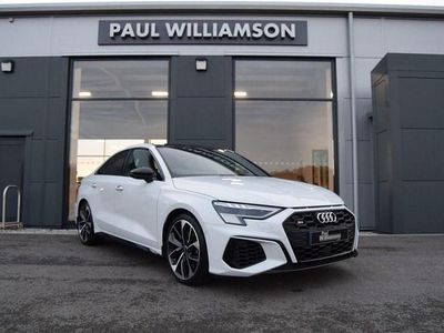 White Used 2021 Audi S3 Advanced Sedan | £32,995 (A bit pricey)