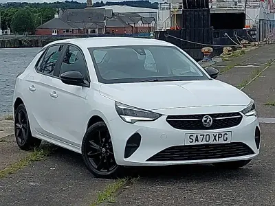 Used Vauxhall Corsa 75 HP (55 kW) 2020 White Hatchback