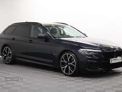 Used BMW 520 M Sport 190 HP (139 kW) 2021 Black Estate