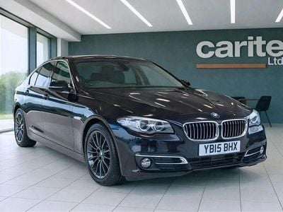 Used BMW 525 Luxury Line 218 HP (160 kW) 2015 Black Sedan