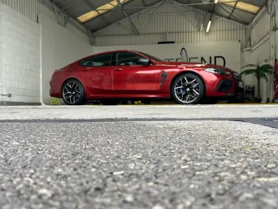 Begagnad BMW M8 Competition Edition 2020 Röd Sportkupé
