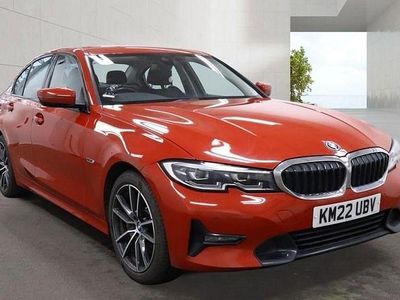 Used BMW 330e Sport Line 2022 Red Sedan