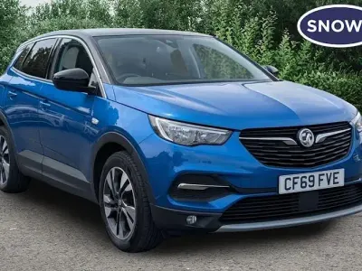 Used Vauxhall Grandland X SRi 131 HP (96 kW) 2020 Blue SUV
