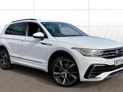 Used VW Tiguan R-line 190 HP (139 kW) 2022 White SUV