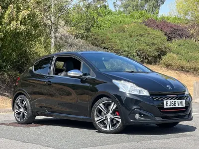 Used Peugeot 208 Prestige 208 HP (152 kW) 2018 Black Hatchback