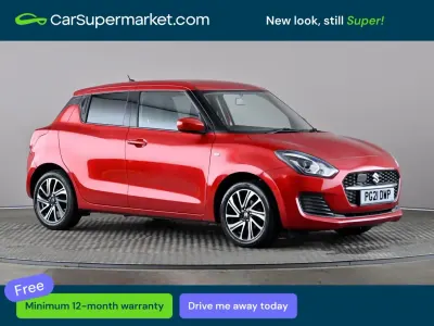 Usado Suzuki Swift SZ-L 83 HP (61 kW) 2021 Vermelho Citadino