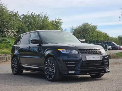 Käytetty Land Rover Range Rover Autobiography Dynamic 339 HP (249 kW) 2016 Musta Katumaasturi