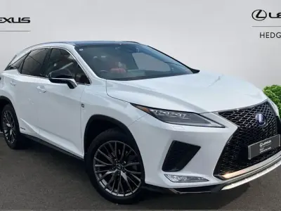 Usado Lexus RX450h Sport Line 313 CV (230 kW) 2022 Blanco SUV