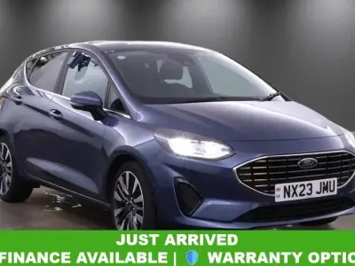 Second-hand Ford Fiesta Titanium X 2023 Albastru Hatchback