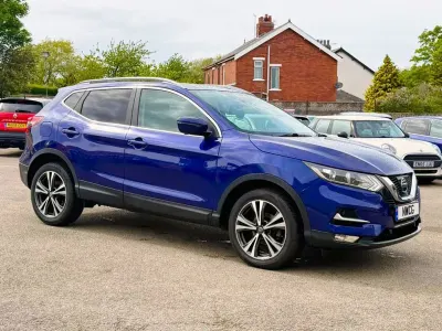 Used Nissan Qashqai N-Connecta 110 HP (80 kW) 2018 Blue SUV