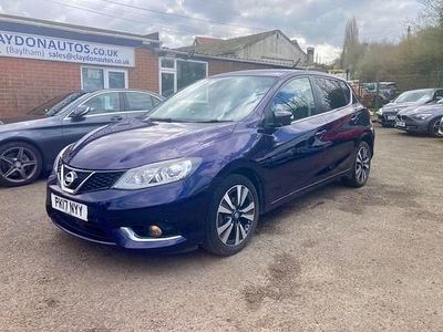 Used Nissan Pulsar Tekna 115 HP (84 kW) 2017 Blue Hatchback