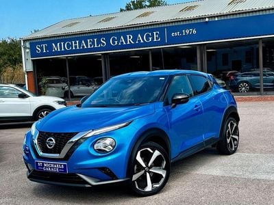 Blue Used 2022 Nissan Juke Tekna SUV | £13,995 (Fair price)