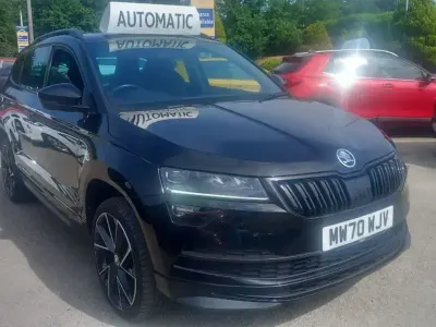 Used Skoda Karoq SportLine 150 HP (110 kW) 2020 Black SUV