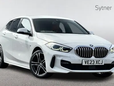Used BMW 118 M Sport 134 HP (98 kW) 2023 White Hatchback