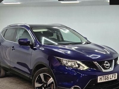 Used Nissan Qashqai N-Connecta 116 HP (85 kW) 2017 Blue SUV