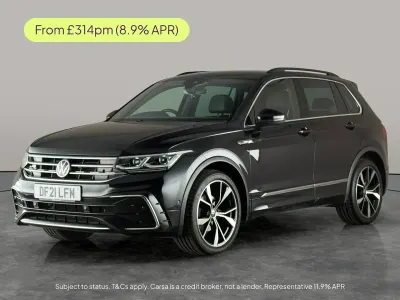 Used VW Tiguan R-line 150 HP (110 kW) 2021 Black SUV