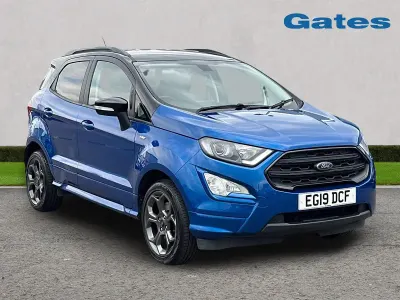 Begagnad Ford Ecosport ST-Line 125 HK (91 kW) 2019 Blå SUV