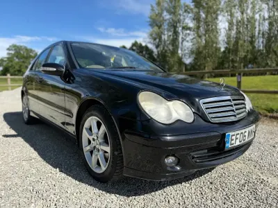 Used Mercedes C220 Classic 2006 Black Sedan