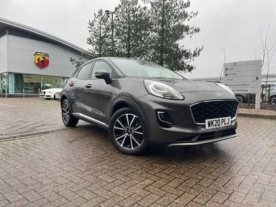 Used Ford Puma Titanium 125 HP (91 kW) 2020 Grey Coupe