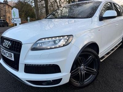 Used Audi Q7 S-line plus 245 HP (180 kW) 2014 White SUV