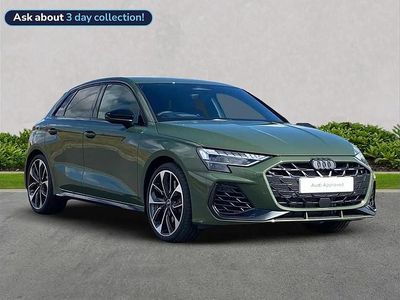Used Audi S3 Sportback Black Edition 333 HP (244 kW) 2025 Green Hatchback