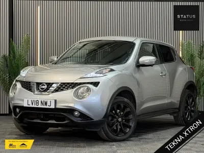 Used Nissan Juke Tekna 117 HP (86 kW) 2018 Silver SUV