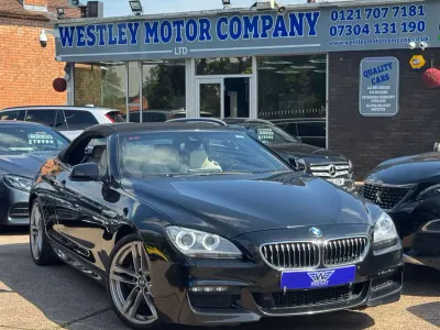 Used BMW 640 Cabriolet M Sport 313 HP (230 kW) 2014 Black Cabriolet