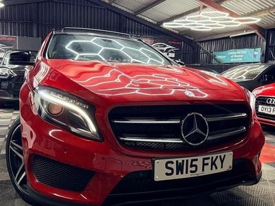 Used Mercedes GLA250 AMG line 211 HP (155 kW) 2015 Red SUV