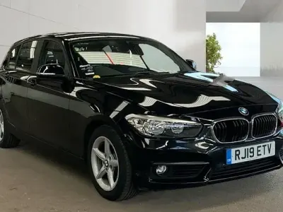 Used BMW 118 Sport Line 136 HP (100 kW) 2019 Black Hatchback