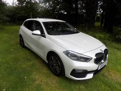 Used BMW 118 Sport Line 2019 White Hatchback