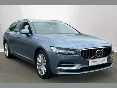 Used Volvo V90 Inscription 187 HP (137 kW) 2017 Blue Estate