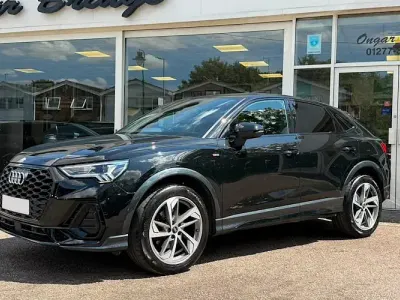 Used Audi Q3 Sportback Black Edition 150 HP (110 kW) 2022 Black SUV
