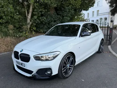 Used BMW 118 M Sport 136 HP (100 kW) 2018 White Hatchback