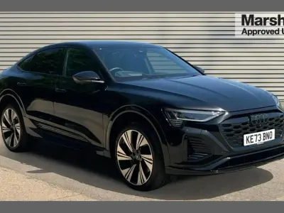 Used Audi Q8 e-tron Comfort 300 kW (408 HP) 2024 Black SUV