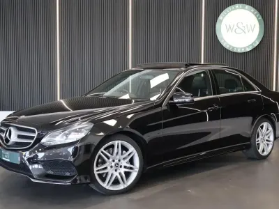 Begagnad Mercedes E350 AMG line 258 HK (189 kW) 2015 Svart Sedan