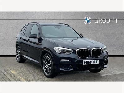 Used BMW X3 M Sport 184 HP (135 kW) 2019 Black SUV