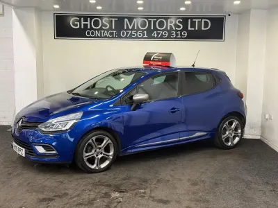 Used Renault Clio GT-Line 90 HP (66 kW) 2019 Blue Hatchback