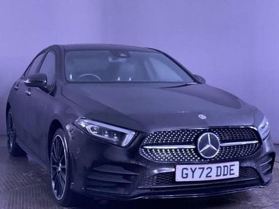 Black Used 2022 Mercedes A250 AMG line Sedan | £23,999 (Expensive)