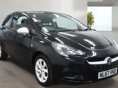 Used Vauxhall Corsa 75 HP (55 kW) 2017 Black Hatchback