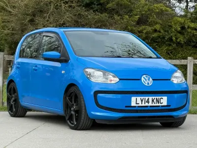 Used VW up! move up! 60 HP (44 kW) 2014 Blue Hatchback