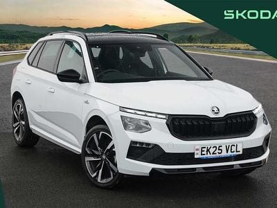 Used Skoda Kamiq Monte Carlo 115 HP (84 kW) 2025 Moon white metallic SUV