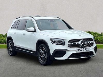 Used Mercedes GLB220 AMG line 2020 White SUV