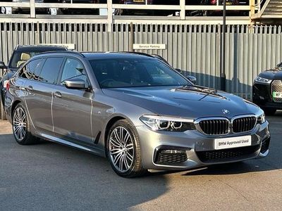 Used BMW 520 M Sport 181 HP (133 kW) 2019 Blue Estate