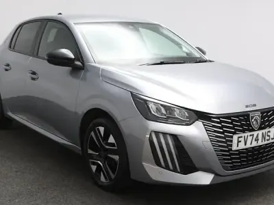 Used Peugeot 208 Allure 100 HP (73 kW) 2024 Grey Hatchback