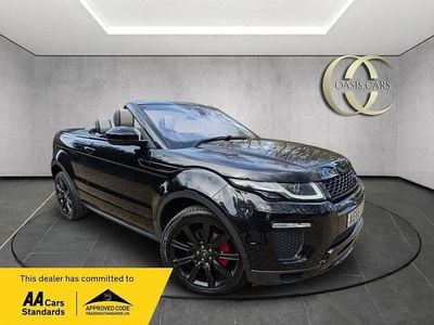 Used Land Rover Range Rover evoque HSE Dynamic 2016 Black Cabriolet