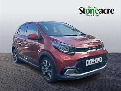Used Kia Picanto X-Line 67 HP (49 kW) 2022 Orange Hatchback