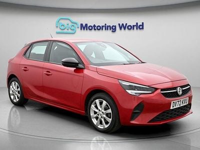Used Vauxhall Corsa Design Edition 75 HP (55 kW) 2022 Red Hatchback