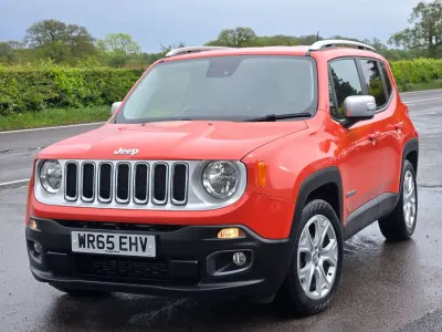 Used Jeep Renegade Limited 2015 Orange SUV