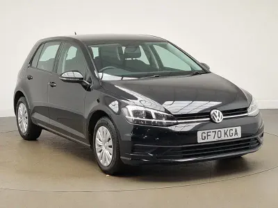 Used VW Golf VII S 115 HP (84 kW) 2020 Black Hatchback